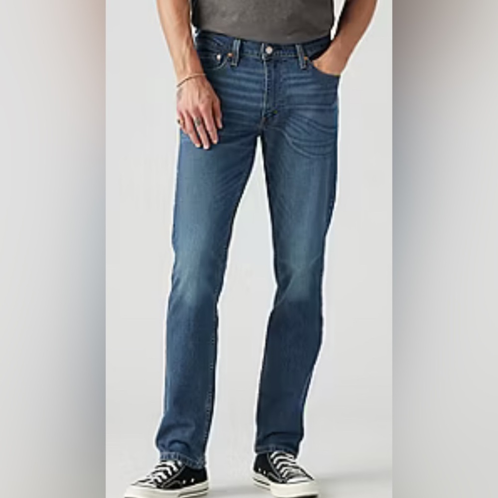 Levi’s Signature Red Tag 511 Men’s Classic Blue Denim Jeans